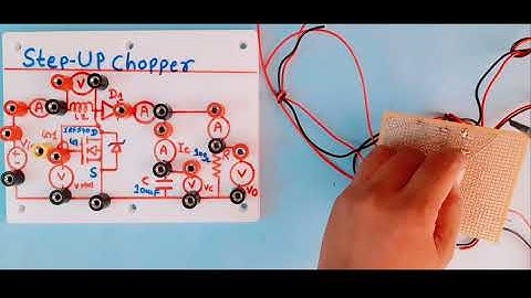 Step up chopper | PROJECTS | ELECTRICAL ENGINEERING |