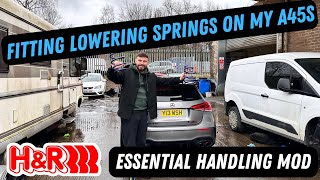 Mercedes A45s Amg Suspension Upgrade - Installing H+R Lowering Springs for Better Handling And Looks by Dreamscape Automotive 928 views 1 month ago 21 minutes