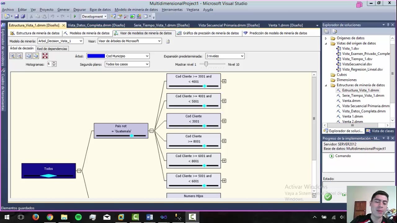 Mineria de Datos SQL - Arbol de Decisiones - YouTube