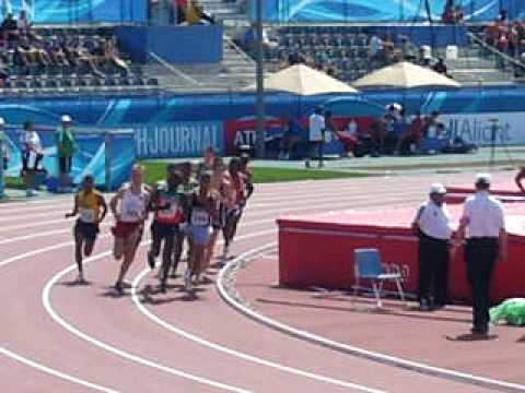 1500m Heat 3 (7th Miguel Moreira) - 2010 IAAF Worl...
