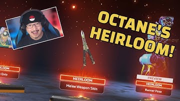 Got the OCTANE HEIRLOOM! My FIRST EVER! Opening System Override Event packs! | Apex Legends