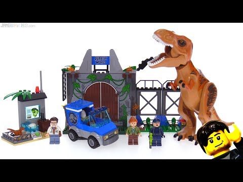 t rex breakout lego set