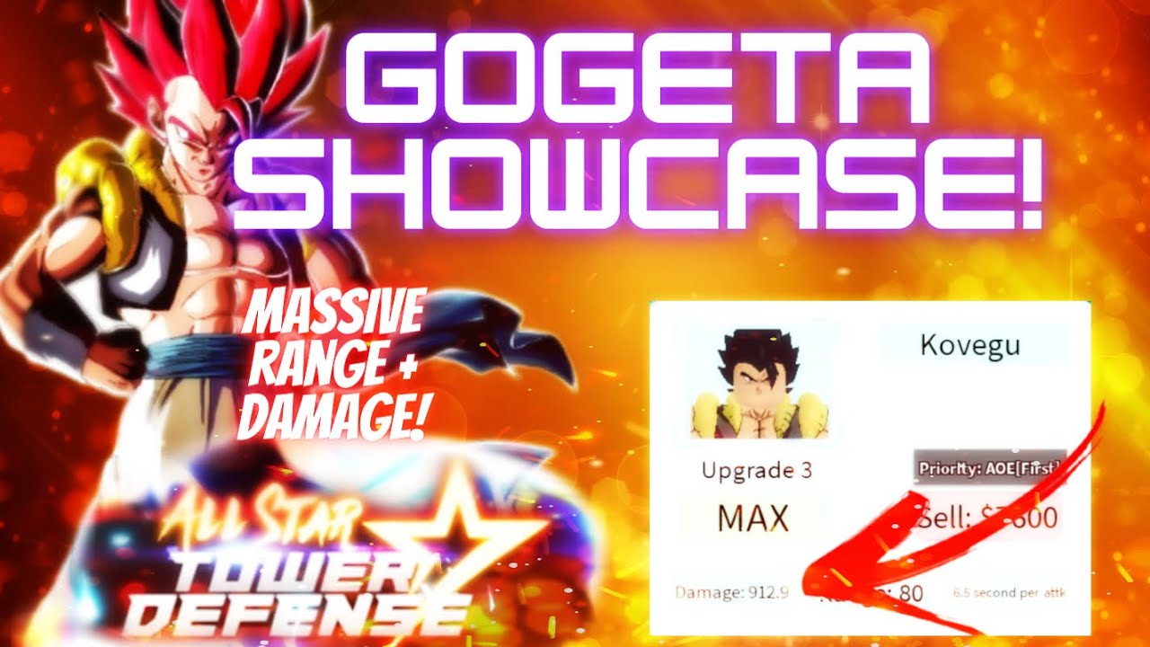 GOGETA HAS RETURNED TO ASTD!, Gogeta Showcase