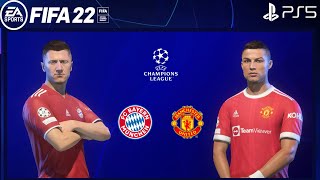FIFA 22 PS5 | Manchester United Vs Bayern Munich | UEFA Champions League