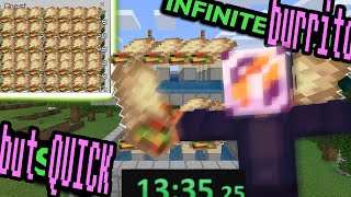 MAKING A MINECRAFT 🌯 BURRITO 🌯 FACTORY IN 2 HOURS (w/ Jabibi, Light, Vibe, @theswagmeal ) screenshot 5