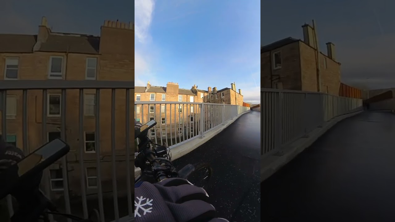 New Russell Road cycle path, Edinburgh