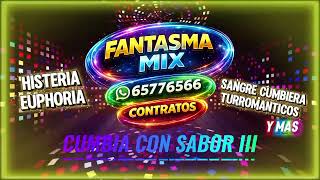 MIX CUMBIA CON SABOR III histeria - euphoria - sangre cumbiera - turromanticos y mas 