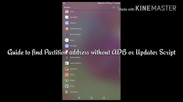 Guide to find mount points without ADB or Updater Script