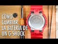 Cómo Cambiar la Batería / Pila de un Reloj Casio G-Shock GA-100 en Español