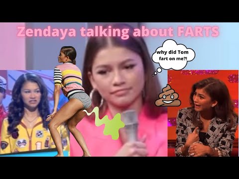 Zendaya making FARTS sound iconic 🍑💨 funny edit 💩*tom holland farting on zendaya*