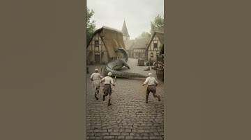Shocking! 😱 Giant Python Attacks Village, Gorilla Fights Back! Unbelievable Scene! 🦍🐍#shorts #snake