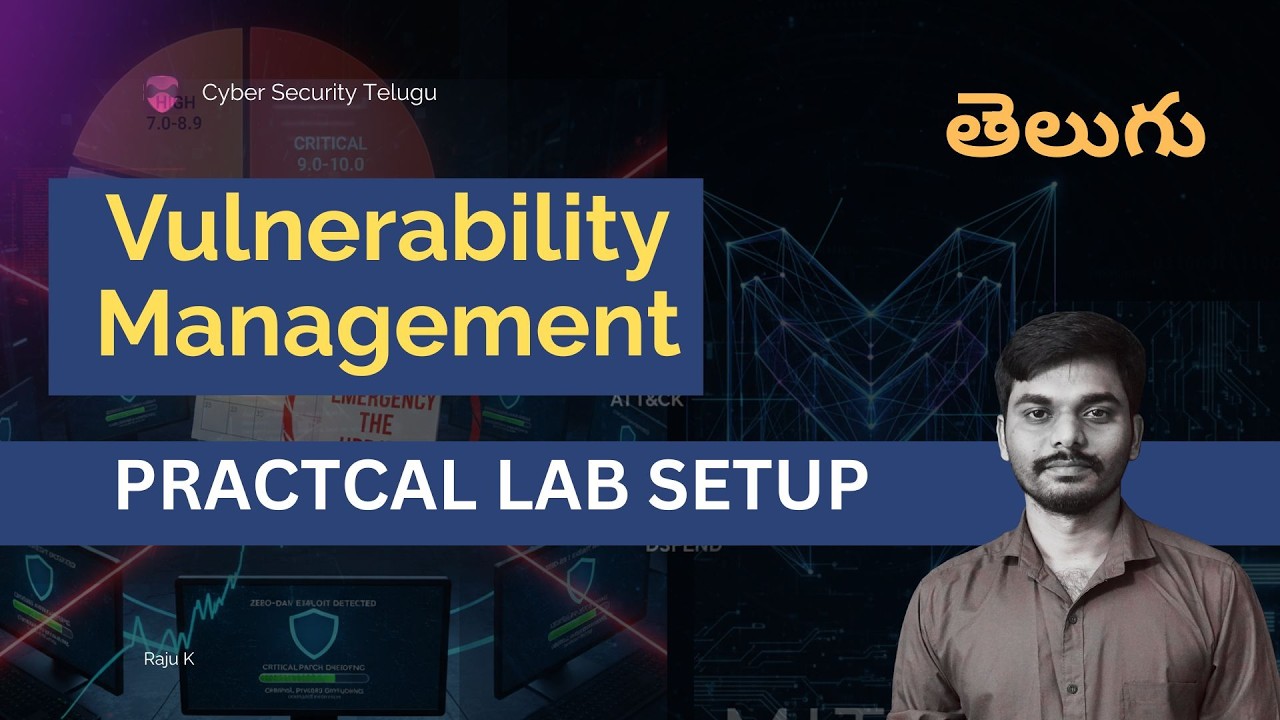Want to Master Vulnerability Management? Watch This Lab Setup Tutorial | Cyber security Telugu