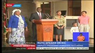 Dp Ruto Speaks For The First Time Since His Icc Case Was Dropped