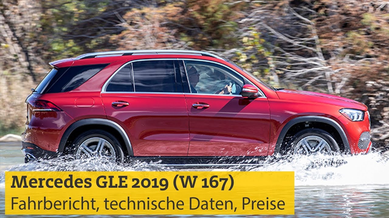 Mercedes Gle 2019 W 167 Fahrbericht Technische Daten Motoren Preise Adac