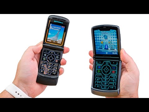 Распаковка Motorola RAZR 5G 2020 с гибким экраном - спустя 16 лет все еще могёт. Возвращение легенды