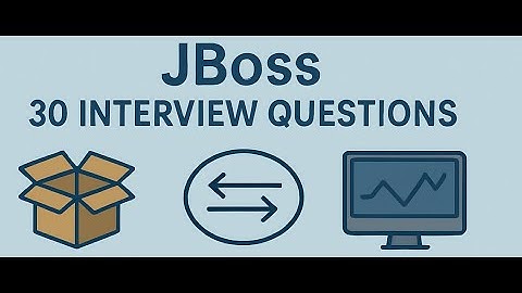 30 JBOSS Interview Questions - JOT Middleware #jboss #applicationserver #websphere #weblogic