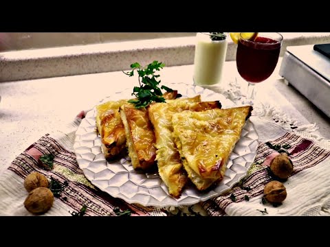 Balkan Usulü Börek ( Baniçka ) Tarifi -Nasıl Yapılır?- Balkan style patty - Баничка в балкански стил