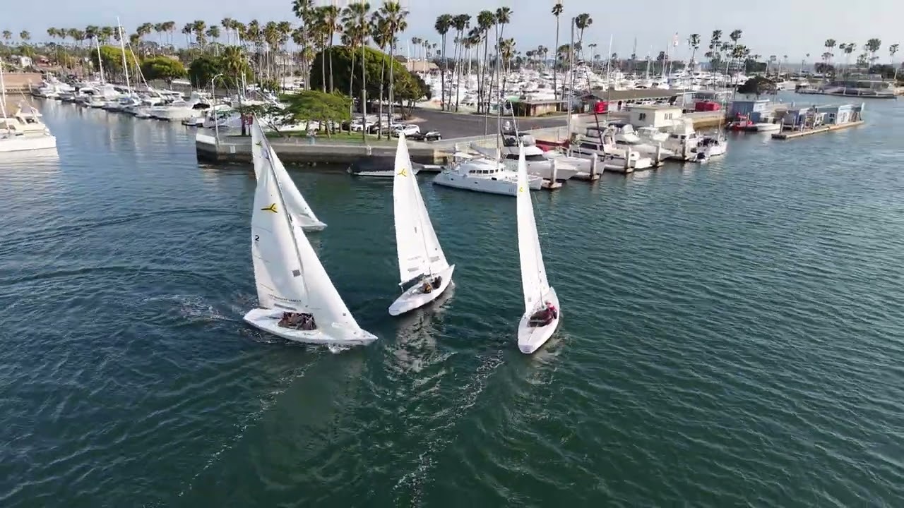2025 Wet Wednesday Series 1   Week 3   Club Soling B Fleet   Race 6 start