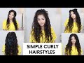 Wavy/Curly Hairstyles For 2B/2C Hair