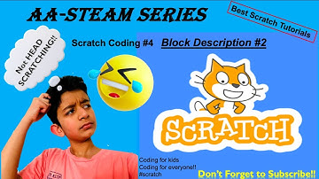 Scratch Coding #4 Coding Block Part 2 / Coding for kids/Scratch Programming / #scratchcoding