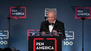 Lorne Michaels Accepts Award at the 2023 PEN America Literary Gala