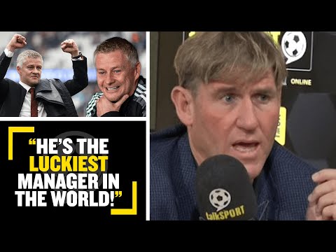 "THE LUCKIEST MANAGER IN THE WORLD!"🌎 Simon Jordan critiques Man Utd manager Ole Gunnar Solskjær