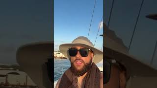 Yeah Naah karan Aujla live singing | karan Aujla in Boat video | karan Aujla song reels #punjabi