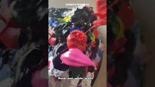 I squeezed 9 blobs of paint and THIS happened... 🌅✨ #painting#acrylicpainting #shors