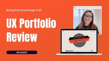 UX Portfolio Review | Key Difference between UI/Visual and UX Design