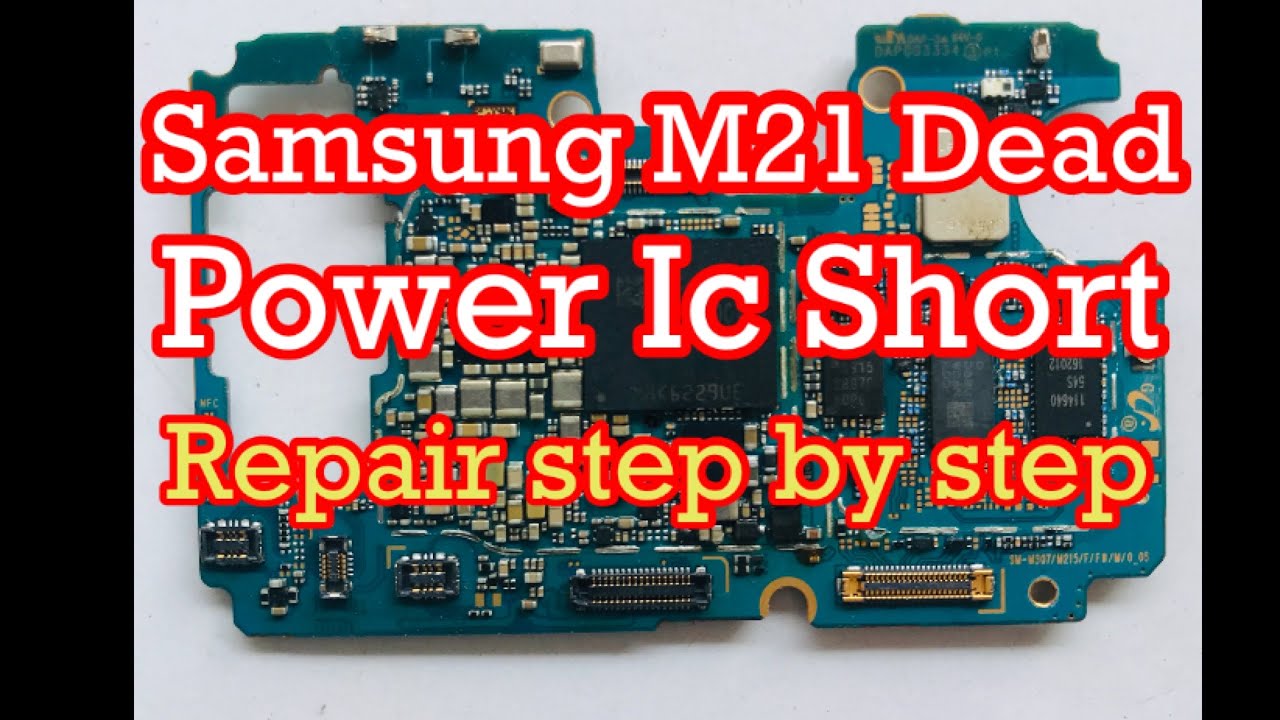 Samsung M21 Dead Solution Samsung M21 Dead Repair Power IC Change