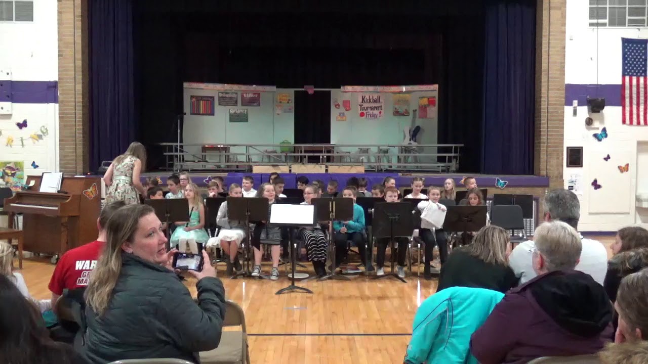 Palmyra Elementary 3rd 4th Grade Spring Concert 3/5/18 YouTube