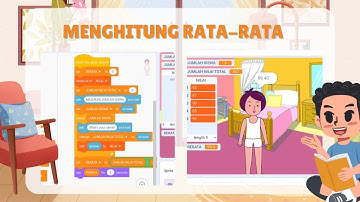Tutorial membuat program untuk menghitung rata-rata nilai pada scratch 𝜗𝜚