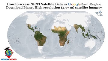 How to access NICFI Satellite Data in Google Earth Engine || Download Planet satellite imagery