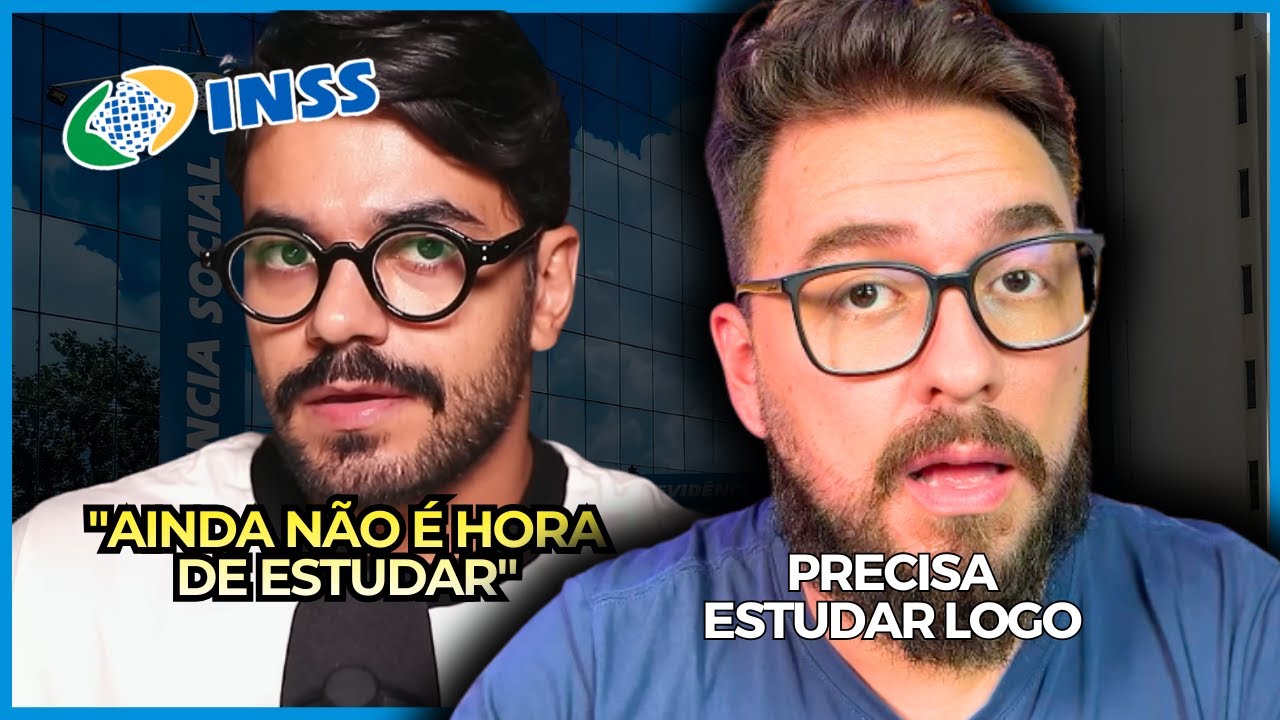 É CEDO PRA ESTUDAR PARA O INSS? NÃO VEM EM 2026? React do 