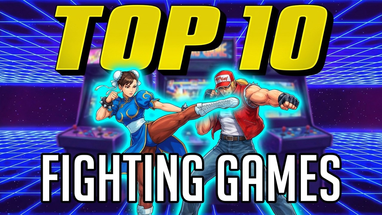 Los Personajes de JUEGOS DE LUCHA más Famosos 🥊 Fighting Games - Nostalgia Arcade episode artwork