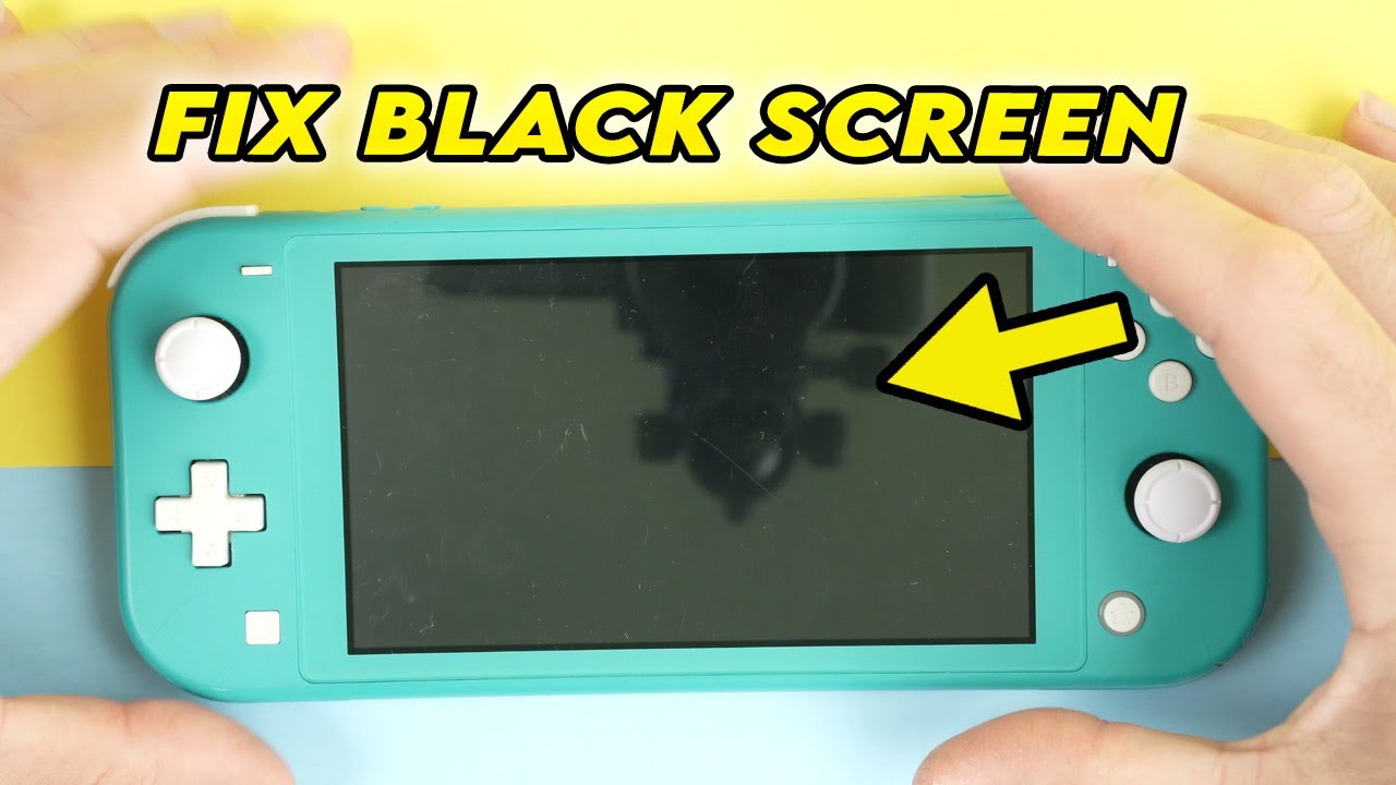 nintendo switch lite ブラック※ コントロールで一部不具合 Nintendo Switch : How to Fix Black Screen Problem - YouTube