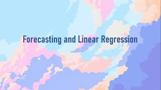 Forecasting and Linear Regression WinQSB