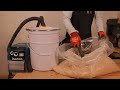 サイクロン集塵機を自作＿安価・簡単・効果的な作り方_Homemade cyclone dust separator.