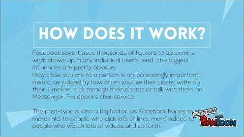 Topic 4: Facebook News Feed Algorithm