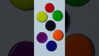🎨🖤❤️💛💚💙 Satisfying Colour Mixing in Water | Sukoon Bhara Nazara