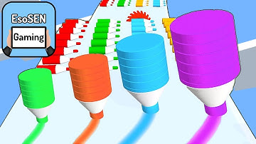 So Relaxing | Crayon Rush 3D | All Levels Gameplay | Android, iOS | Satisfying Mobile Tiktok Games