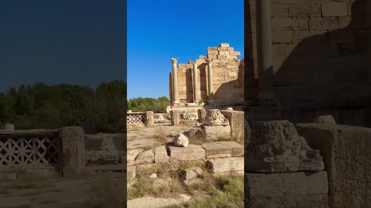 Leptis Magna - Roman ruins in Libya