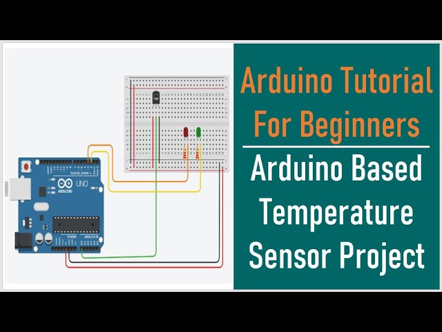 Temperature Sensor with LCD - Arduino Tutorial