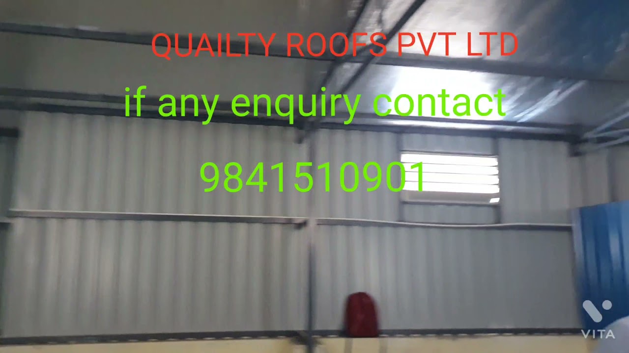Warehouse Roofing Contractor In Chennai YouTube