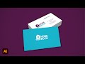 Business Card Design For Brand Identity In Adobe Illustrator cc 2021 | Tutorial