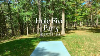 Hole 5 Drone Fly-over | Championship Course at Eagles Crossing
