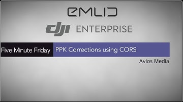 RTK Correction using CORS for PPK  after the flight