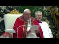 02 de noviembre de 2022, Santa Misa por los Cardenales y Obispos difuntos | Papa Francisco