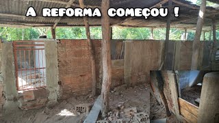 REFORMA NO CHIQUEIRO | Novo projeto de portões #msmilgrau