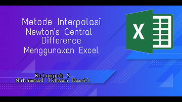 (85) 9.4.7 Diferensiasi numerik melalui Central f(x) = e^x - x - 2 menggunakan Ms Excel